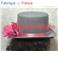 Chapeau Haut de forme Amazone Romy  (feutre)