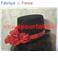 Chapeau Haut de forme Amazone Romy  (feutre)