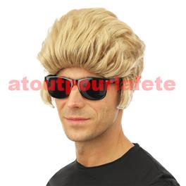 Perruque Blonde Johnny Hallyday