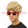Perruque Blonde Johnny Hallyday