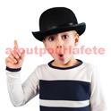 Chapeau melon noir enfant 1er prix