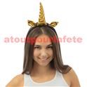 Serre-tête licorne - or, noir