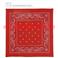 Bandana rouge 55 X 55cm