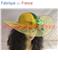 Chapeau Sainte Catherine "Laurenne" (paille)
