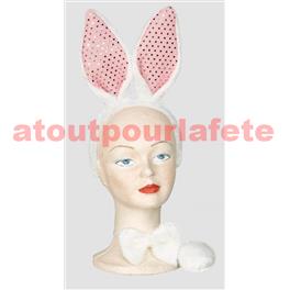 Set de déguisement Bunny Girl (3pièces)