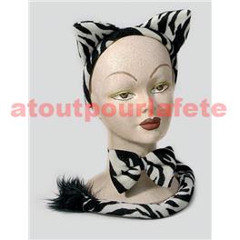 Set de déguisement Zebre (3pièces) Set de déguisement Zebre (3pièces)