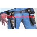 Holster double Pistolet avec ceinture