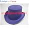 Haut de Forme "Cylindre" Couleur adulte T57/T59 sans ruban