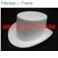 Haut de Forme "Cylindre" Couleur adulte T57/T59 sans ruban