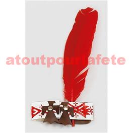 Bandeau Indien avec plume Bandeau Indien avec plume