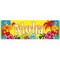 Drapeau Bannière Aloha Party (220 X 74cms)